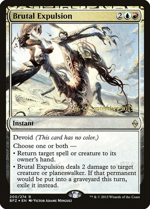 Brutal Expulsion Card Front