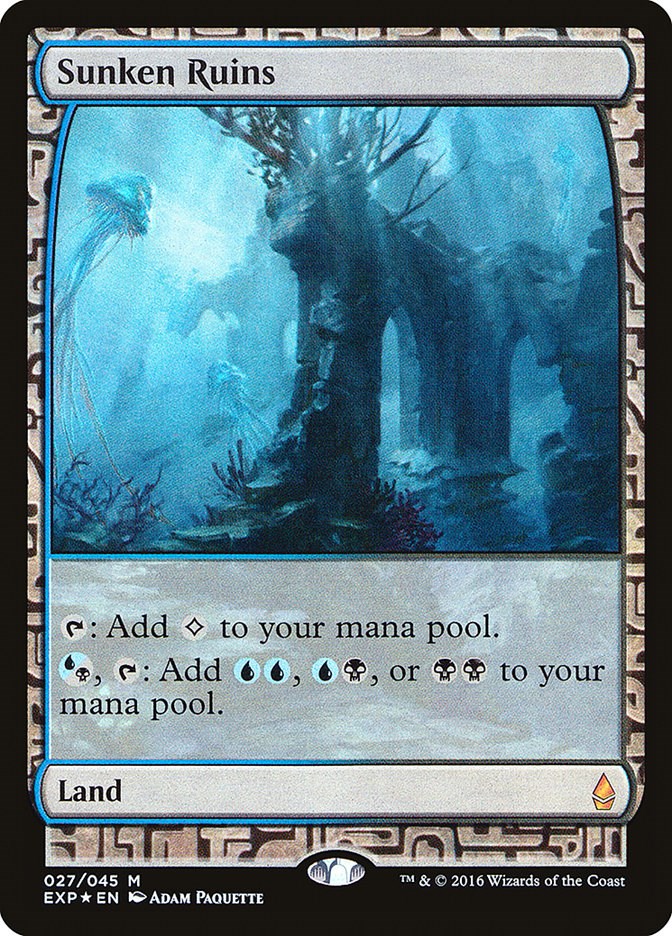 Sunken Ruins Zendikar Expeditions Magic Cardtrader