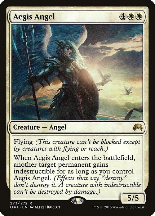 Aegis Angel Card Front