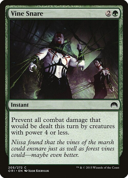 Vine Snare Card Front