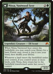 Nissa, Vastwood Seer // Nissa, Sage Animist