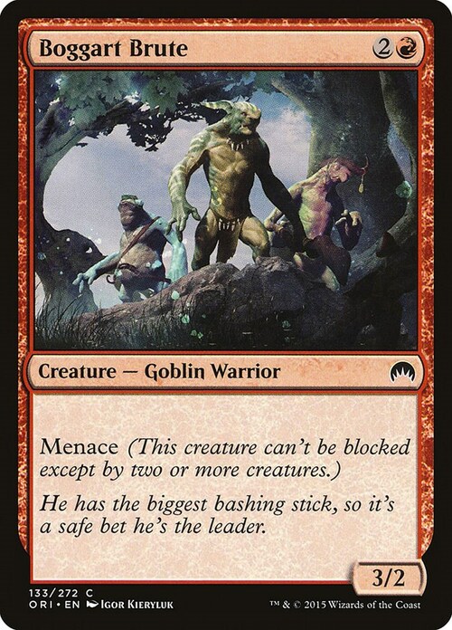 Boggart Brute Card Front