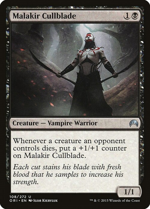 Malakir Cullblade Card Front