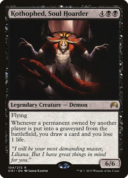 Kothophed, Soul Hoarder Card Front