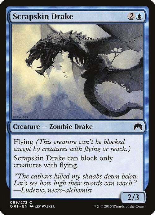 Scrapskin Drake Card Front