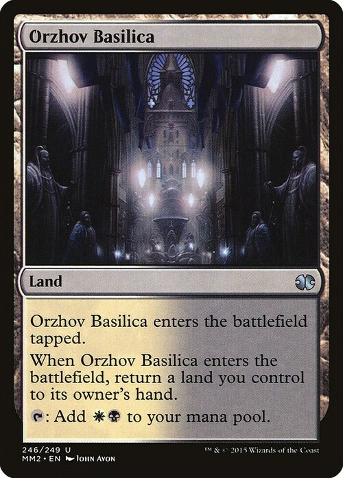 Orzhov Basilica Card Front