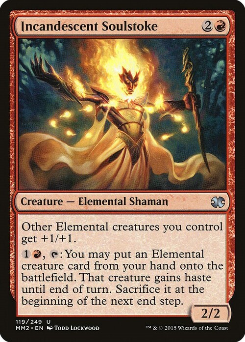 Incandescent Soulstoke Card Front